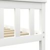 vidaXL Bedframe met 2 lades massief grenenhout wit 160x200 cm