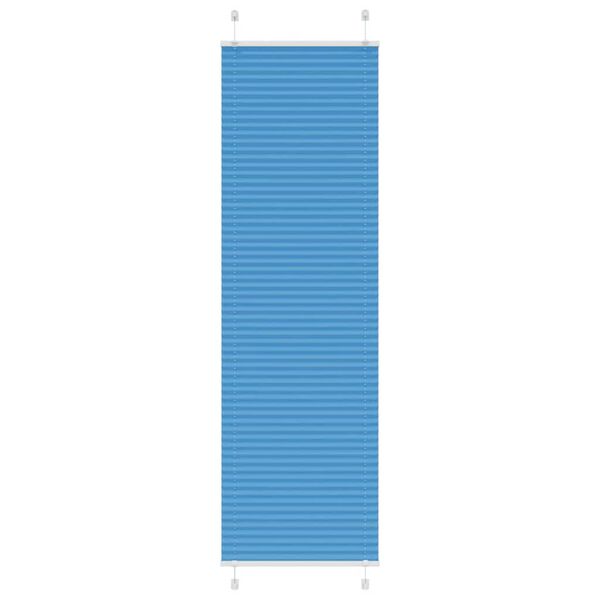 vidaXL Pliss&eacute; rolgordijn 65x200 cm stofbreedte 64,4 cm polyester blauw