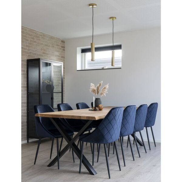 House Nordic Hanglamp Lia LED messingkleurig