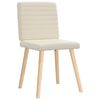 vidaXL Eetkamerstoelen 6 st linnen
