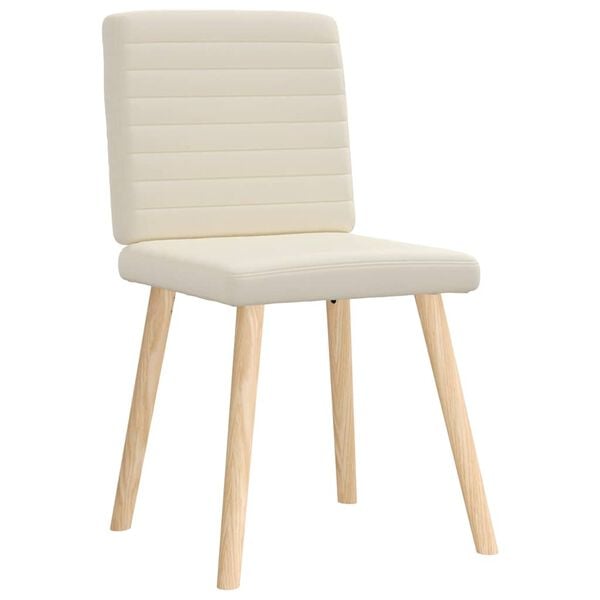 vidaXL Eetkamerstoelen 6 st linnen