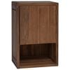 vidaXL Badkamer Zijkast Naturel 45 x 30 x 70 cm Massief Teakhout