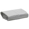 vidaXL Dekzeil 650 g/m&sup2; 5x5 m grijs