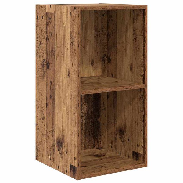 vidaXL Tv-meubelset Oud Hout 37 x 37 x 72 cm Bewerkt hout