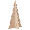 vidaXL Kerstdecoratie kerstboom 80 cm massief grenenhout