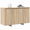 vidaXL Dressoir Sonoma eiken 120 x 41 x 75 cm Bewerkt hout