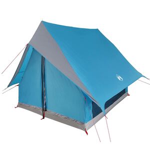 vidaXL Tenten met dak Blauw 220 x 233 x 184 cm Polyester