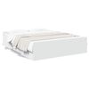 vidaXL Bedframe met lades bewerkt hout wit 140x200 cm