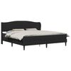 vidaXL Bedframe met hoofdeinde Zwart 180 x 200 cm Kunstleer