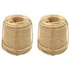 vidaXL Touw 2 st 12 mm 250 m sisal