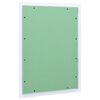 vidaXL Toegangs paneel Groen en Zilver 55 x 75 cm
