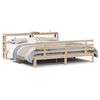 vidaXL Bedframe met hoofdbord massief grenenhout 180x200 cm