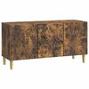 vidaXL TV-kast 99 x 34,5 x 50 cm Gerookt eiken Bewerkt hout