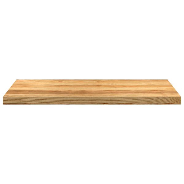 vidaXL Vensterbanken 2 st 90x40x2 cm massief eikenhout lichtbruin