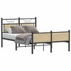 vidaXL Bedframe zonder matras hout sonoma eikenkleurig 120x200 cm