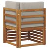 vidaXL Buiten Hoek Sofa Massief Acaciahout Naturel