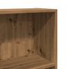 vidaXL Boekenkast 40x24x143 cm bewerkt hout artisanaal eikenkleurig