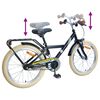 vidaXL Kinderfiets 20 Inch voor 6-11 jaar oud Zwart