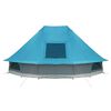vidaXL Familie Tipi Tent met dak Blauw 466 x 310 x 240 cm