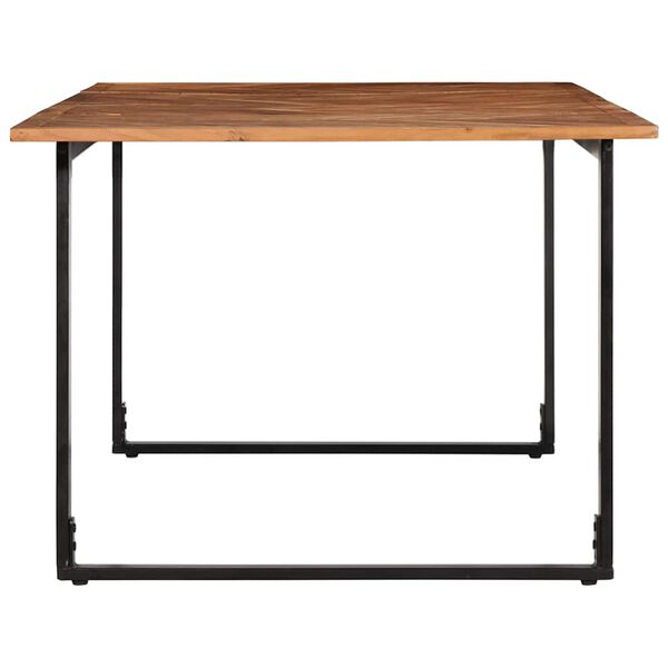 vidaXL Eettafel 200x100x75 cm massief acaciahout