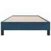 vidaXL Boxspring zonder matras fluweel donkerblauw 90x210 cm