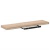 vidaXL Wandschapppen 2 st 90x23,5x4 cm bewerkt hout