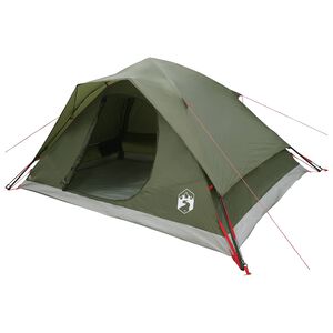 vidaXL Directe Tent Olijfgroen 305 x 215 x 140 cm Polyester en staal