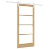 vidaXL Schuifdeur ORKDAL Naturel 93 x 202 cm