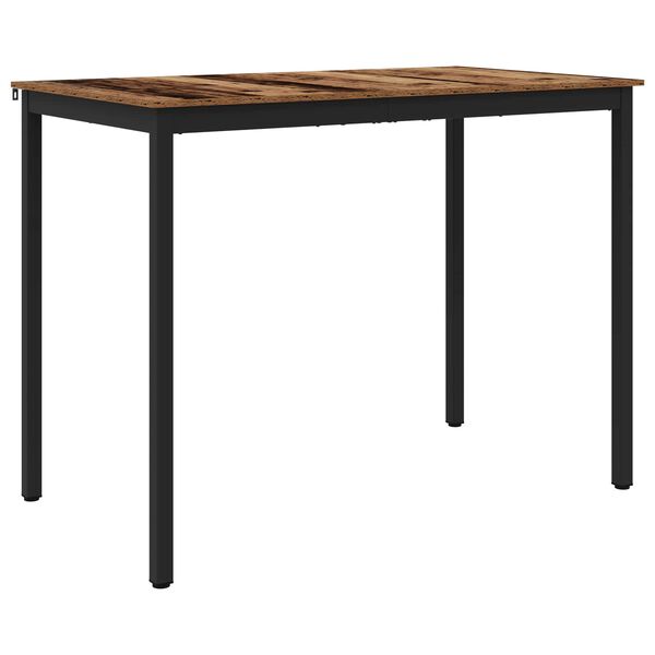 vidaXL Staande Bartafel Bewerkt hout