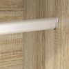 vidaXL Warderobe met opslag 2 pcs Sonoma 50 x 50 x 200 cm Bewerkt hout