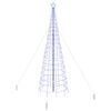 vidaXL LED Kerstboom met Grondspiesjes EKENAS 400 cm 800 LED's Blauw