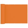 vidaXL Balkon Privacy Scherm 200 x 400 cm Stof met PU-coating Oranje