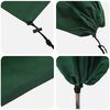 vidaXL Vorstbescherming Plantenfleece Covers 10 pcs Groen 0,8 x 1,2 m