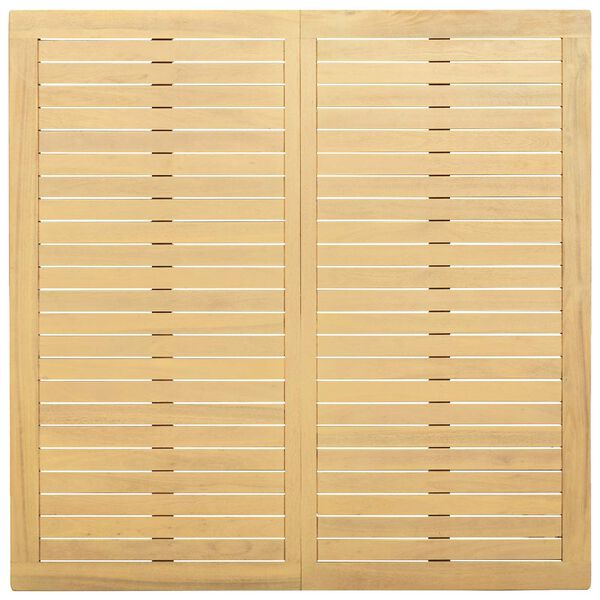 vidaXL Tuintafel 110x110x45 cm massief acaciahout