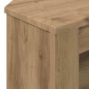 vidaXL HoekTVKast Oud Hout 102 x 40,5 x 45 cm Bewerkt hout