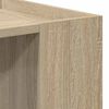 vidaXL Salontafel Sonoma Eiken 95 x 50 x 34 cm Bewerkt hout