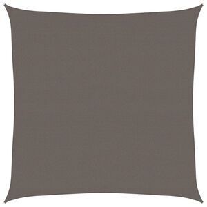 vidaXL Zonnezeil 160 g/m&sup2; 7x7 m HDPE antracietkleurig