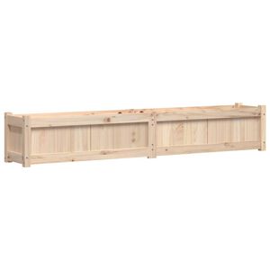 vidaXL Plantenbak 180x31x31 cm massief grenenhout
