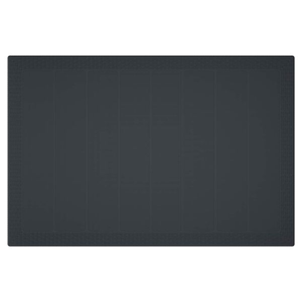 vidaXL Tuin Eetset 7 pcs Antraciet Polt riet