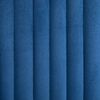 vidaXL Eetkamerstoelen 2 st fluweel blauw