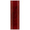 vidaXL Tapijtloper FLORNES Geweven Rood PP 7 mm