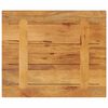 vidaXL Tafelblad rechthoekig 60x50x2,5 cm massief mangohout