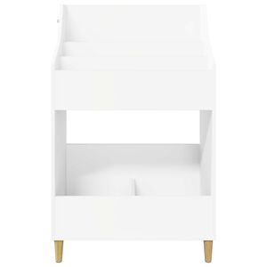 vidaXL Mediaschappen Wit 70,5 x 46 x 112 cm Bewerkt hout