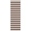 vidaXL Zebra rolgordijn 80x230 cm stofbreedte 75,9 cm polyester bruin