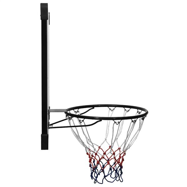 vidaXL Basketbalbord 106x69x3 cm polycarbonaat transparant