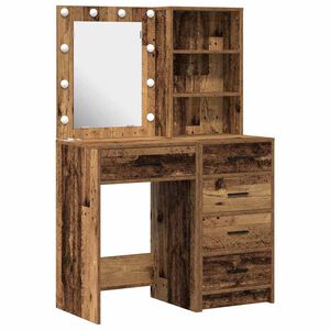 vidaXL Plafondtafel 2 st Bruin 50 x 41 x 135 cm Bewerkt hout