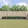 vidaXL Plantenbak Antraciet 195 x 100 x 45 cm Gegalvaniseerd staal