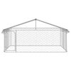 vidaXL Hondenkennel met dak 300x300x150 cm