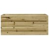 vidaXL Plantenbak 110x40x45,5 cm ge&iuml;mpregneerd grenenhout