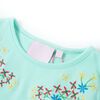 Kindershirt 128 lichtzeeblauw